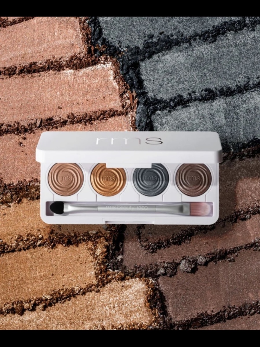 rms Beauty Midnight Bloom Eyeshadow Quartet — Neutral Brown & Copper Shades - Picture 3 of 3